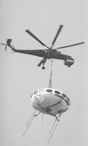 Futuro and Helicopter