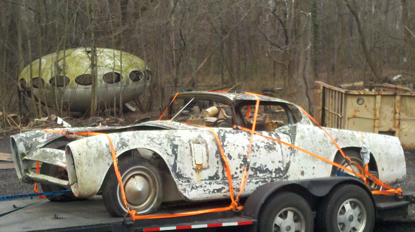 Futuro and McCormack Fiberglass Sports Car